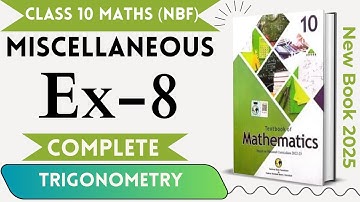 Class 10 Maths Review Exercise 8 New book nbf || 10th math nbf review ex 8 || review Ex 8 class 10