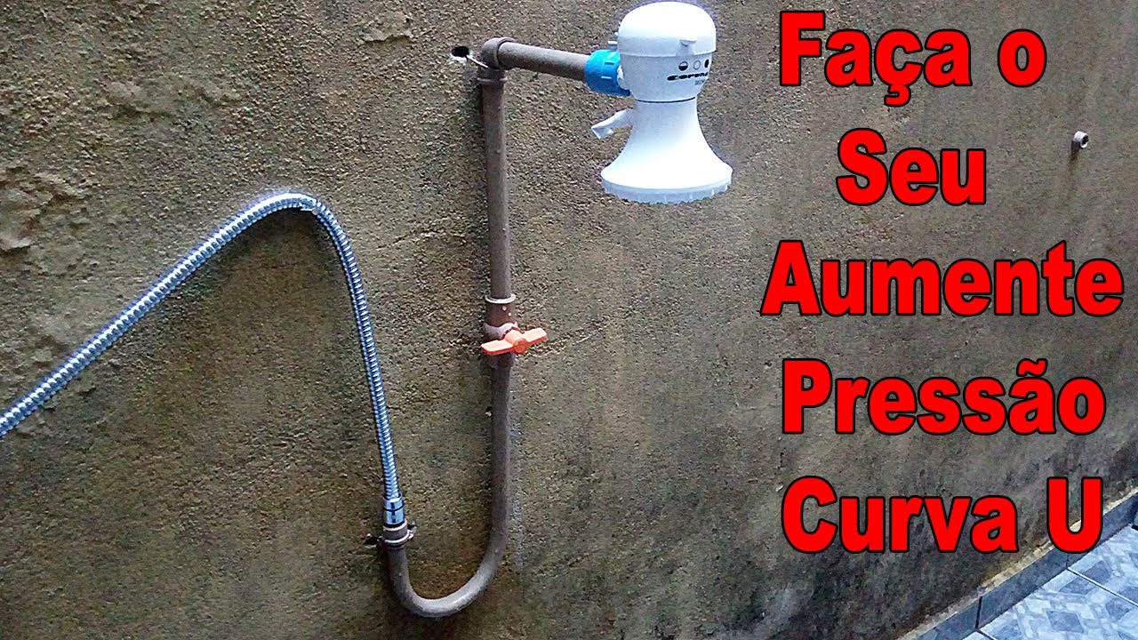 Como Aumentar A Pressão Da Agua No Chuveiro
