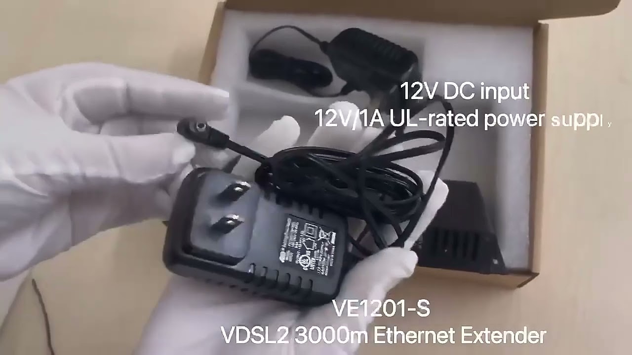 Long Reach VDSL2 3000 Meters 3KM Network Repeater Ethernet Extender
