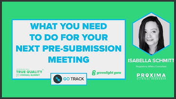 How to Prepare & Conduct Pre-Submission Meetings