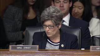 Ernst Introduces Iowa Farmer and National Corn Growers Association Board Member at Ag Hearing