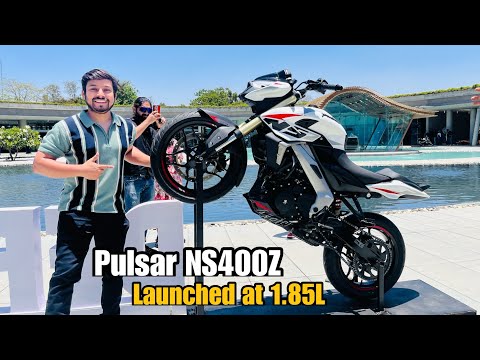 Finally Pulsar NS400Z Launched for 1.85Lakhs | Kills the segment!