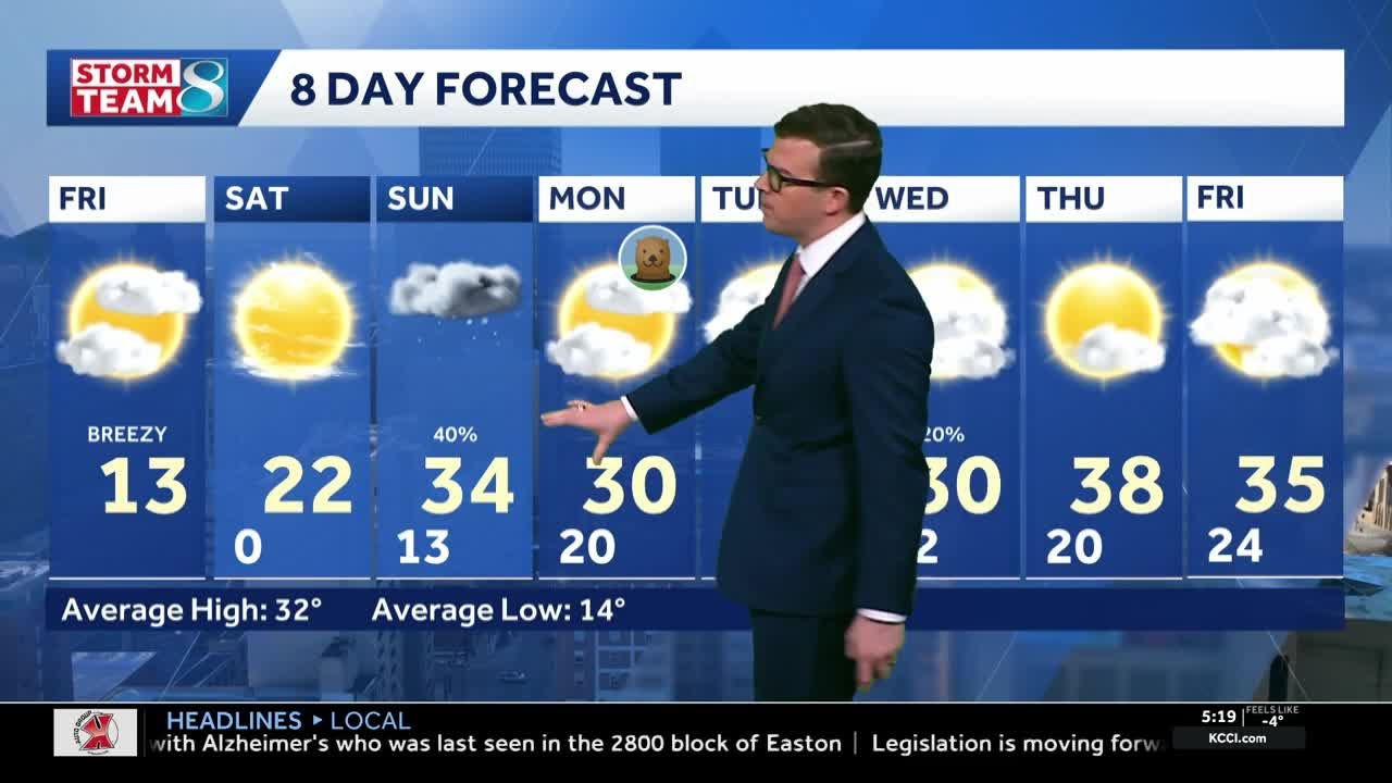 Iowa weather: Bitter cold today with snow chances returning this ...