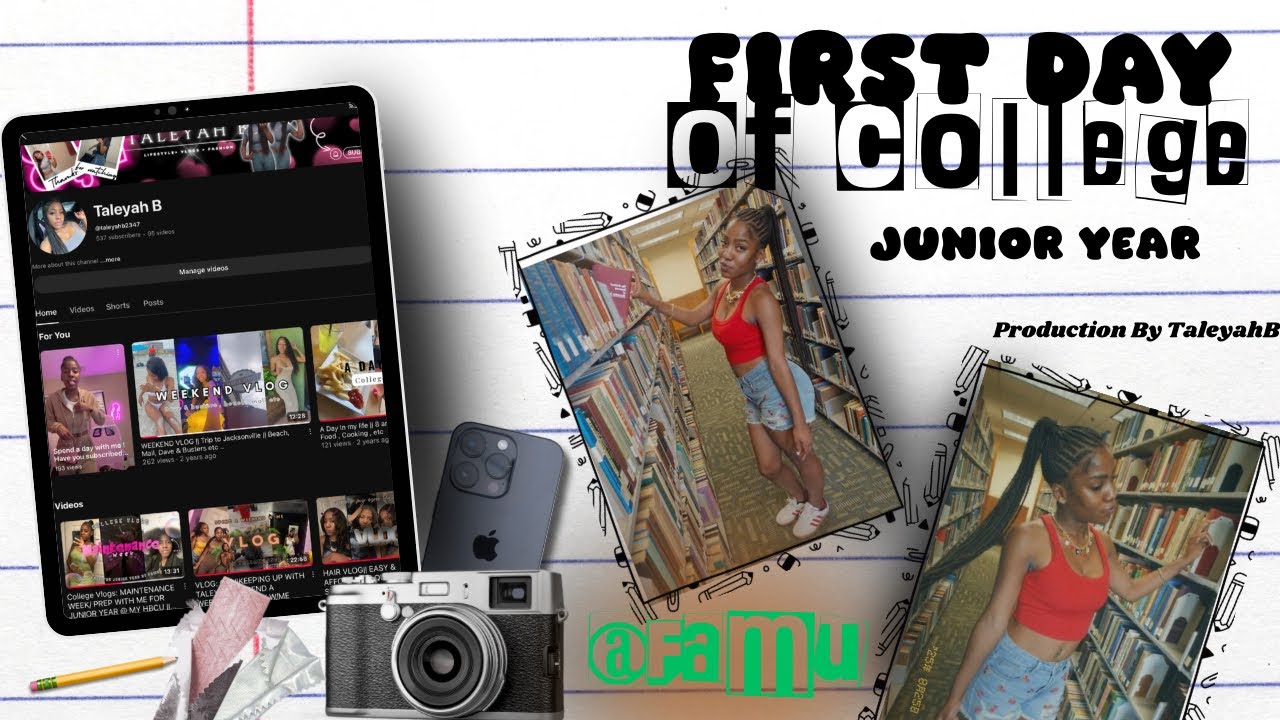 COLLEGE VLOGS|| FIRST DAY OF JUNIOR YEAR @ FAMU || GRWM , CLASSES ...
