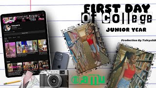COLLEGE VLOGS|| FIRST DAY OF JUNIOR YEAR @ FAMU || GRWM , CLASSES, FRIENDS ETC…