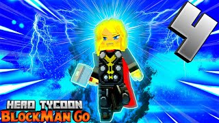 WHY IS THOR CONSIDERED THE MOST POWERFUL AVENGER || BlockMan Go Hero Tycoon 2 In Hindi Part 4