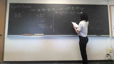 COMCEPTS 2025 - Lecture 04: Reynolds Decomposition