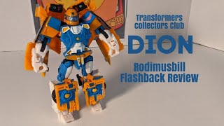 Rodimusbill Flashback Transformers Dion Collectors Club Exclusive Review 2010
