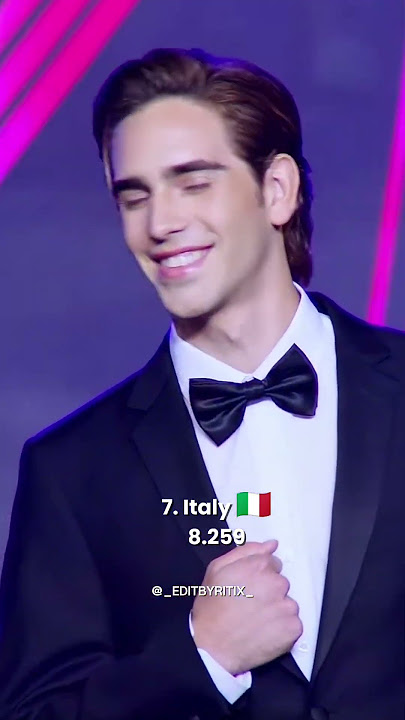 Mister International 2024 Formal Wear ranking #misterinternational #malepageantry #malebeauty #men