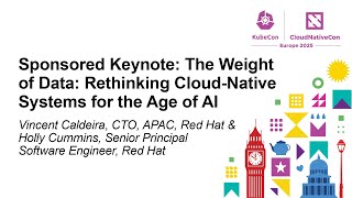 Celebrity Sponsored Keynote: The Weight of Data: Rethinking Cloud-Native Systems f... V. Caldeira & H. Cummins Wealth
