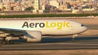 emergency airplane landing and takeoff