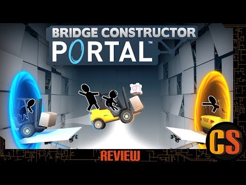 BRIDGE CONSTRUCTOR PORTAL - PS4 REVIEW