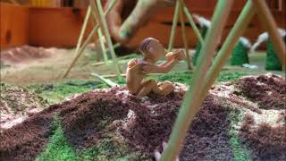 Stop animation movie of The Hobbit made on an AR Sandbox set screenshot 5