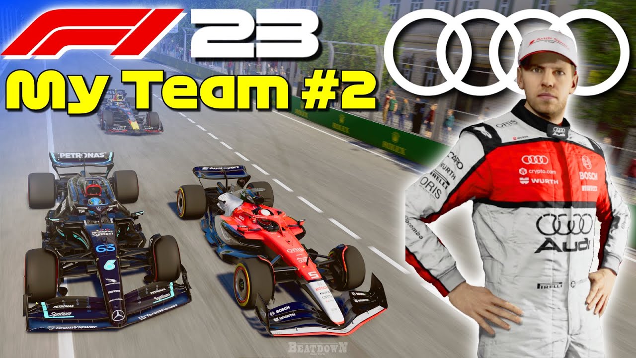 F1 23 - Audi My Team Career Mode #2: AUSTRALIA & BAKU!