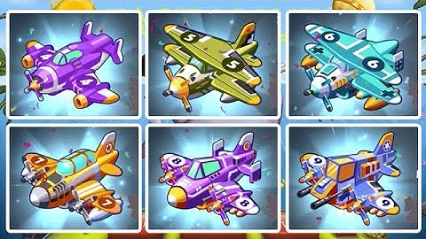 Merge Plane Click & Idle Tycoon New Event War Thunder Unlocking Plane No. 1,2,3,4,5,6,7,8, And 9