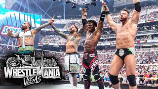 The Usos La Knight Vs. Logan Paul, Austin Theory Ishowspeed Wrestlemania 42 Saturday Highlights