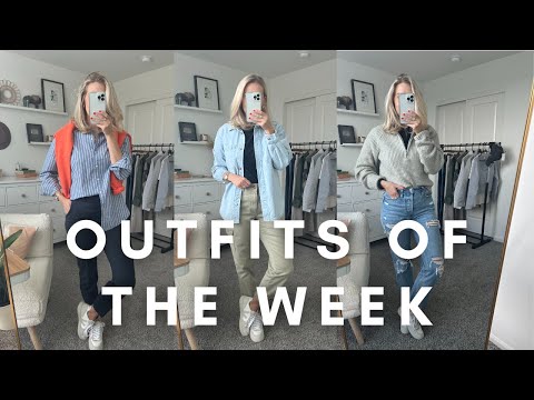Casual & Realistic | Mom Friendly | OUTFITS OF THE WEEK
