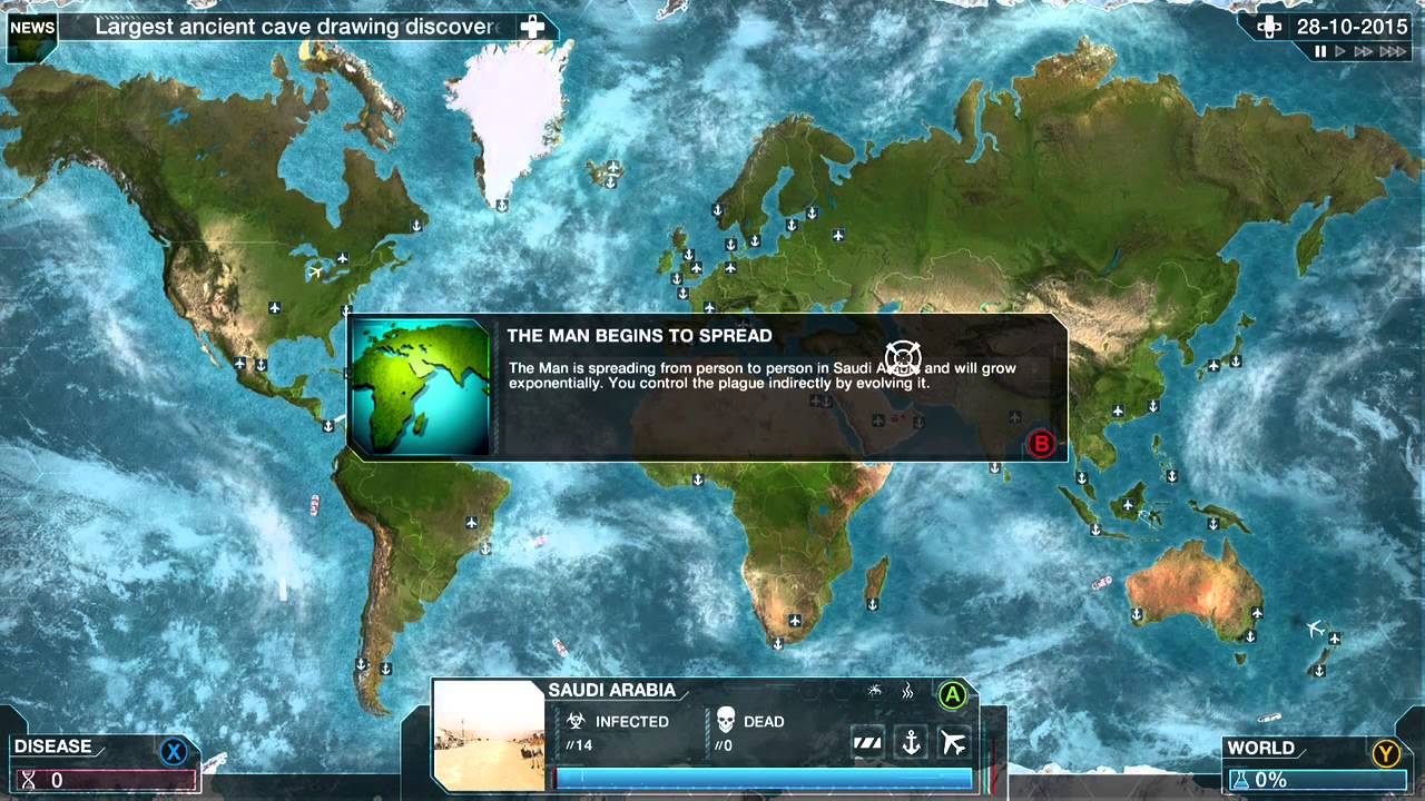Plague Inc Evolved Xbox One Part 1 YouTube