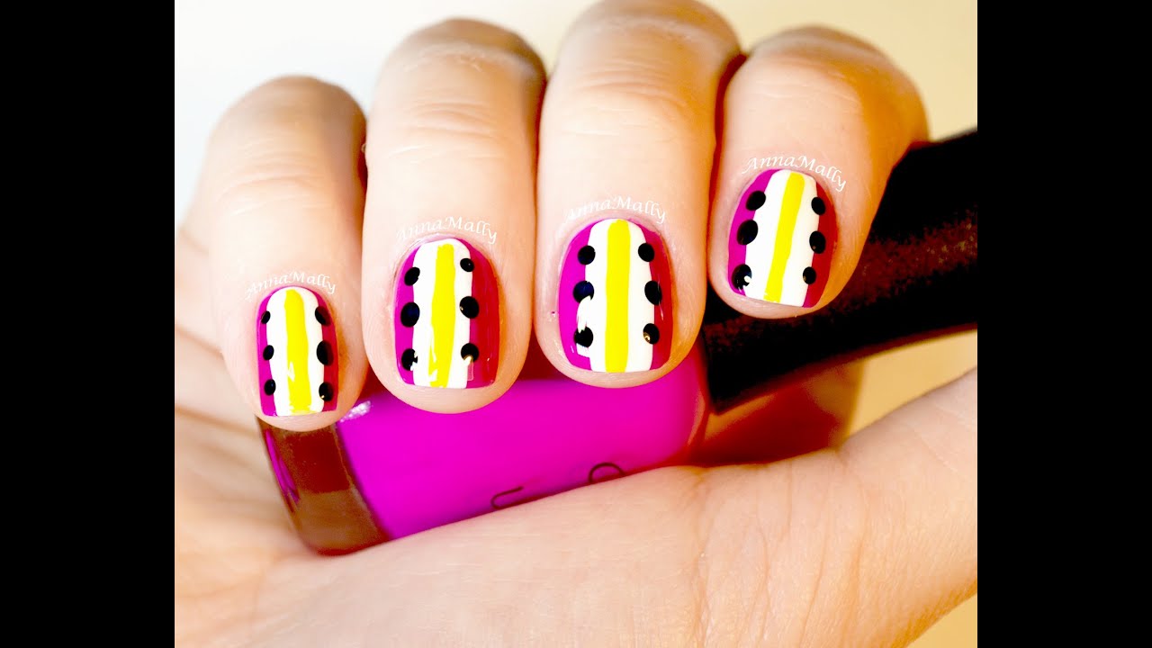 9. Nail Art for Short Nails with Tape - wide 5