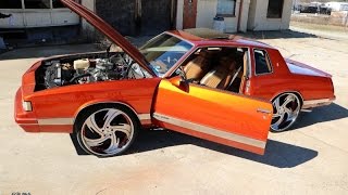 Download Lagu WhipAddict: Deck's Kandy Orange 87' Chevy Monte Carlo LS on Amani Forged Risparo 24s, Decatur, GA MP3