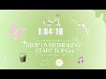 1 Hour Pomodoro timer 💚l Countdown Timer l Study with me l Music Focus l relax & study with me Lofi🎶