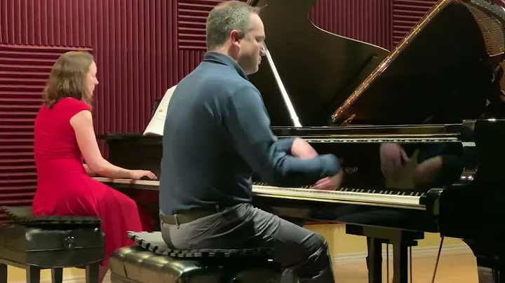 Darren Wirth plays a Chopin duet with Brenna Berman