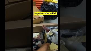 Depoda Saatler Bulduk