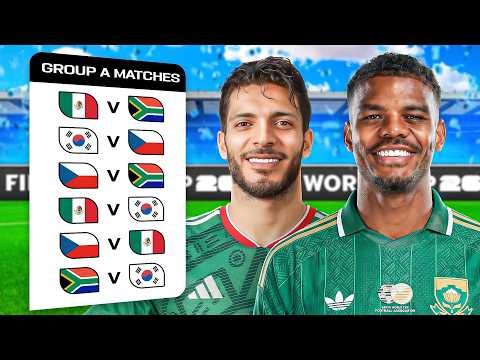 I Simulated Every Group A Match at the 2026 World Cup!