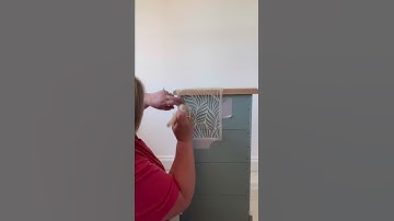 Check out this stencilling hack 🤯 #shorts #shortvideo #stencil #stenciling #hack #upcycle