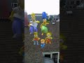 Roof Dancing #funny #lol #cute #reels #simpsons #cartoon #rooftop #dancing #house #haha #chicken