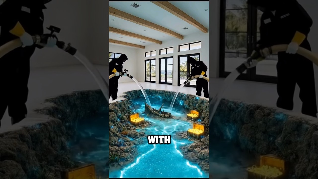 They Made a Pool Inside His New House 😳😂