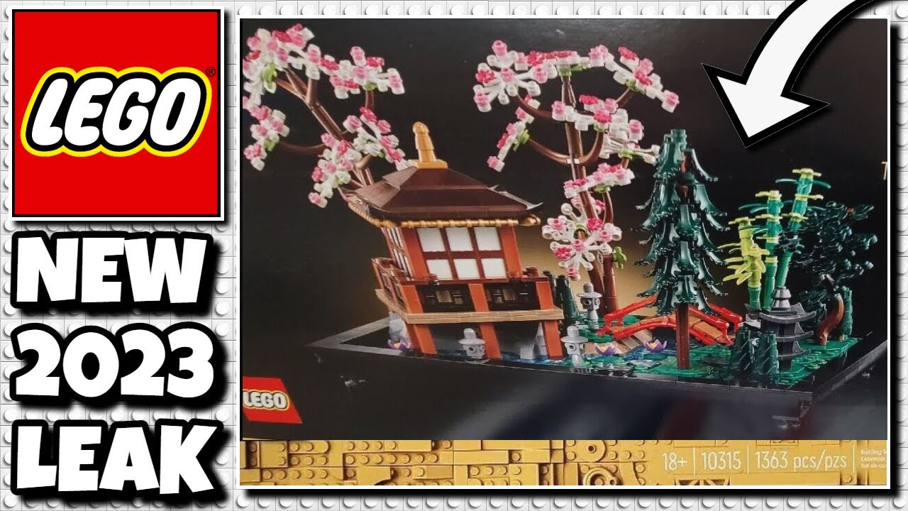 NEW Lego Icons 10315 Tranquil Garden Set Revealed! - YouTube