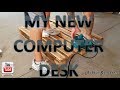 Turning that OLD pallet into your NEW computer desk... DIY!!! Turning that OLD pallet into your NEW computer desk... DIY!!!