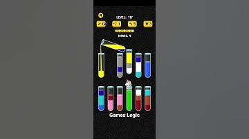 Color Water Sort 3D Level 117