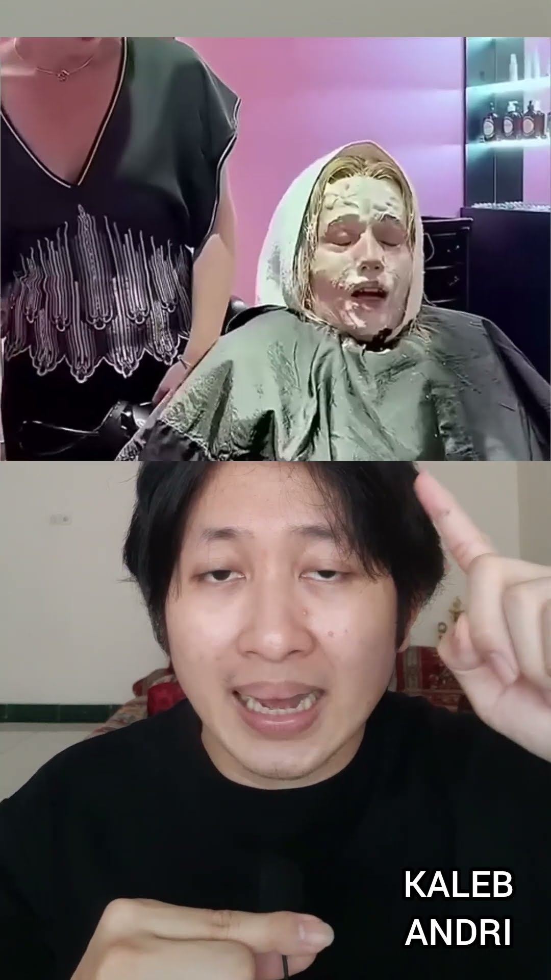 BOCIL DIBAKAR JANTUNGNYA PENCURI SAAT MASUK SALON | Kaleb Andri #shorts #storytime