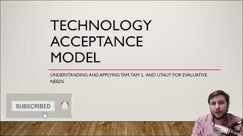 Technology Acceptance Model overview and use for evaluation