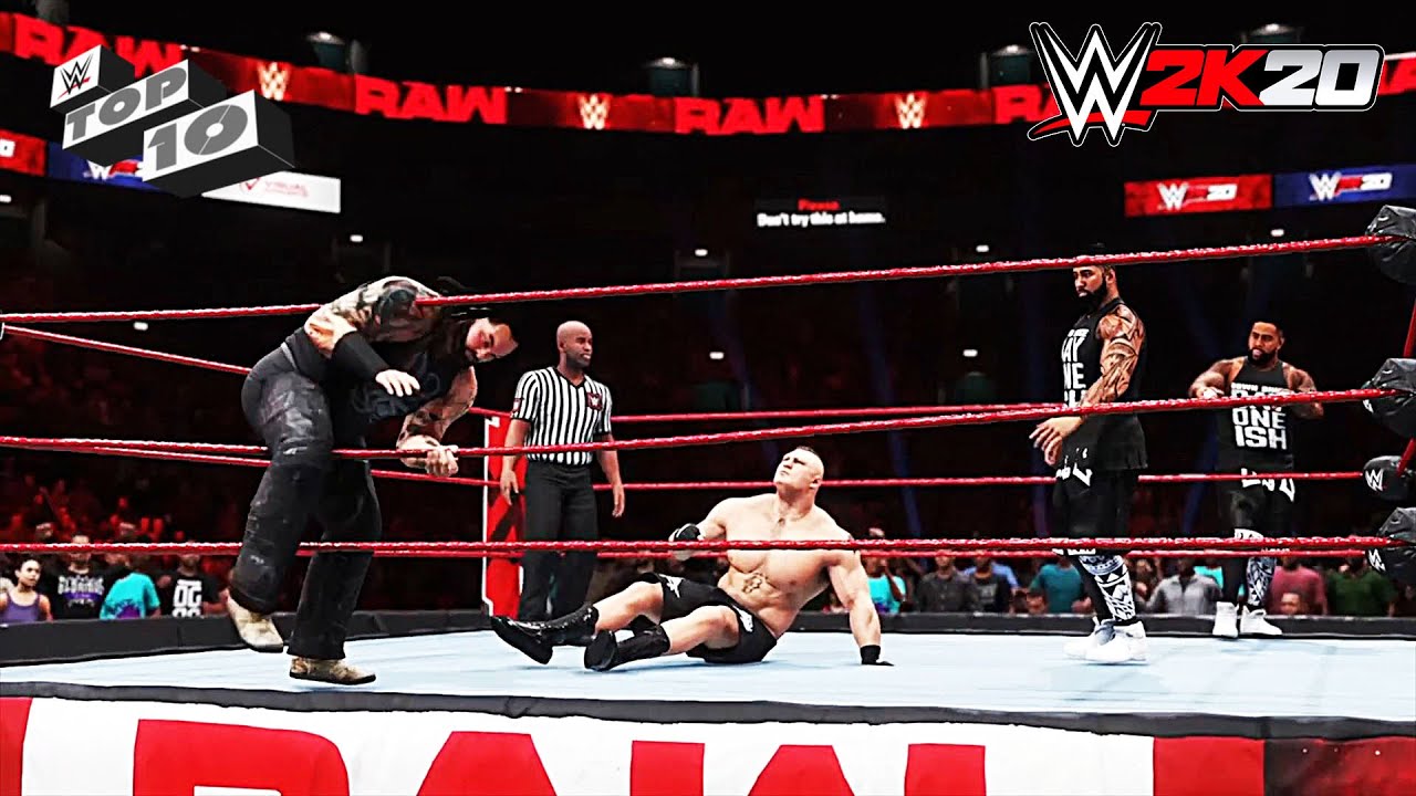 WWE-2K20-TOP 10 Cutscenes in WWE Univers Mode- IDO GAMING-(PS4)#1