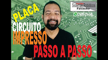 PLACA DE CIRCUITO IMPRESSO PASSO A PASSO  #robôs #robótica #cursodearduino #arduino