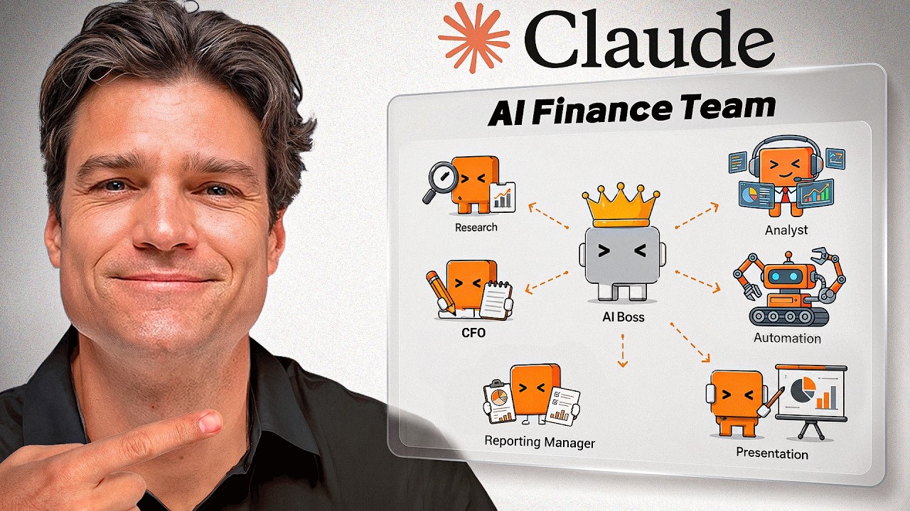 I Built a Complete AI Finance Team With Claude (Full Tutorial)