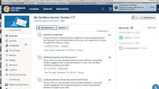 Adding links to Schoology