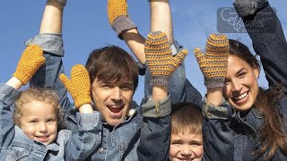 Crochet Toddler Mittens Pattern | EASY | The Crochet Crowd