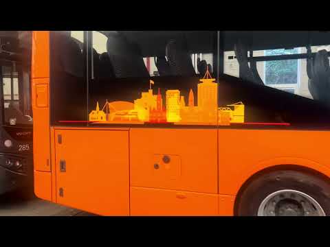 Cardiff Bus Volvo buses 274,276 and 285