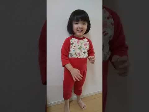 ゴールデンボンバー★首が痛い★すず👧🏻踊ってみた✨3歳児✨