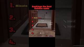 ranking the best finisher CODW #rankingshorts #shortvideo #codwarzone #codww2