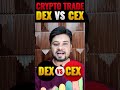 DEX vs CEX: Kya Hai Farq? | Centralized vs Decentralized Exchange Explained in Hindi