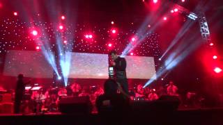 Sonu Nigam Performs Tera Jadoo Chal Gayatanhai In Dubai Jan 16 2015 An Oberoi Middle East Event