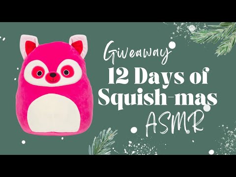 Squishmallow ASMR💓12 Days of Squish-mas💝💫 Win Lucia😍 Giveaway🎟