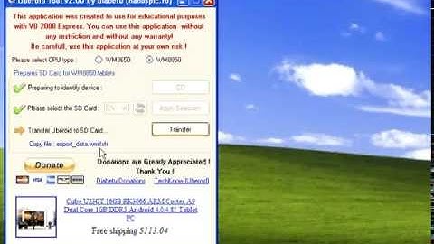 UberoidTool v2.0 - Install custom rom on WM8650 and WM8850 tablet !!