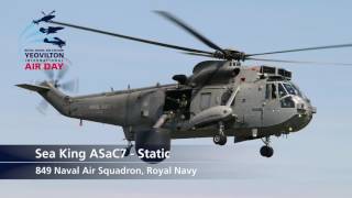 RNAS Yeovilton Air Day 2017 - Merlin HM2, Sea King ASaC7, Avenger T1 & Hawk T1
