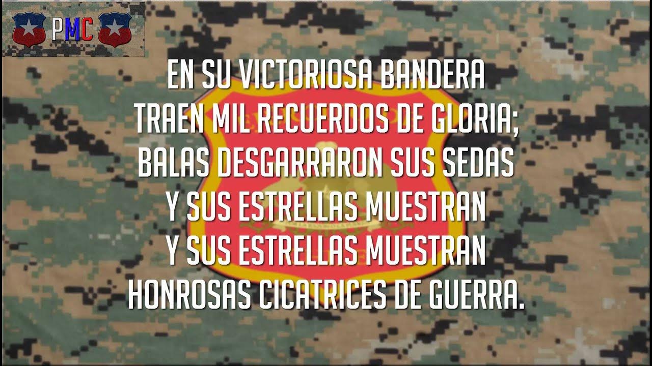 Letra: Himno Ejercito de Chile - Los viejos estandartes 1080p Letra: Himno Ejercito de Chile - Los viejos estandartes 1080p